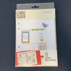 Brand New Carpe Diem Planner Inserts